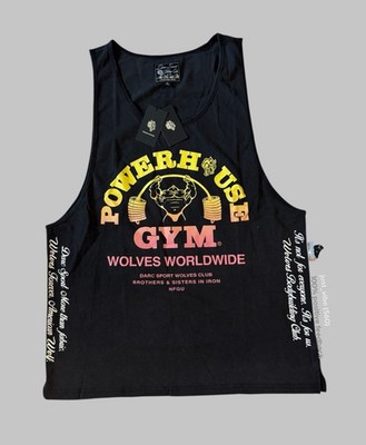Darc Sport x Powerhouse Gym Vintage Premium Muscle Tank Men s Medium NWT