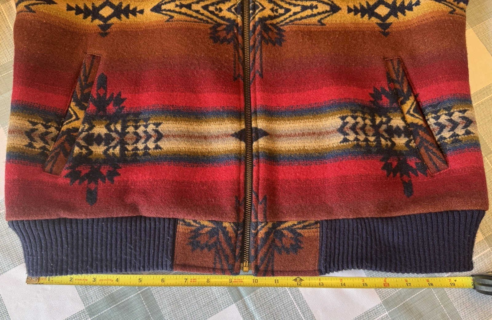 Vintage Pendleton Wool Knockabouts Coat, Mens Med… - image 9