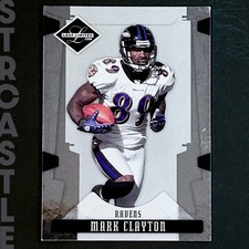 Mark Clayton 2008 Leaf Limited #9 Baltimore Ravens 🏈 Football Card