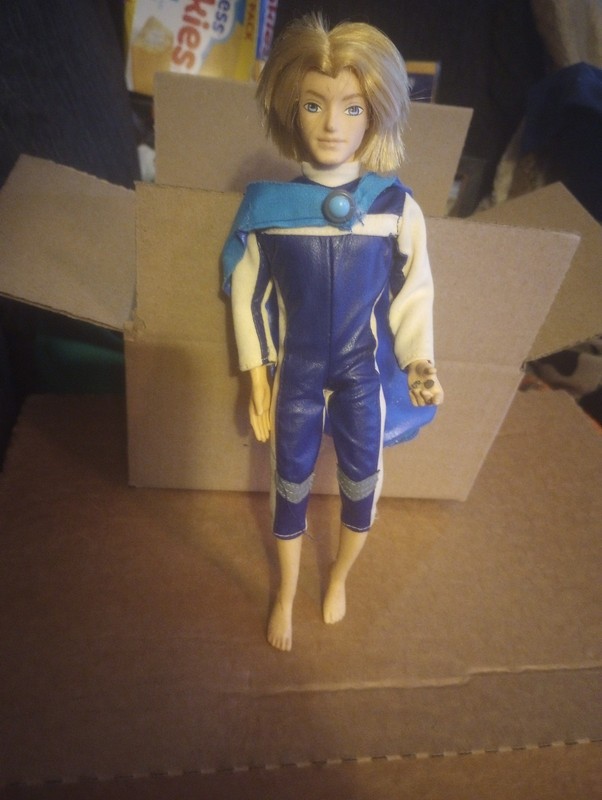 Winx Club Brandon Prince Sky Doll Mattel Incomplete 
