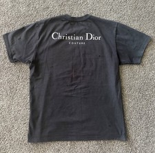 Dior T-shirt Black Destroyed Size XL