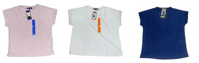 Ellen Tracy Women's Glitter Stripe Blouse