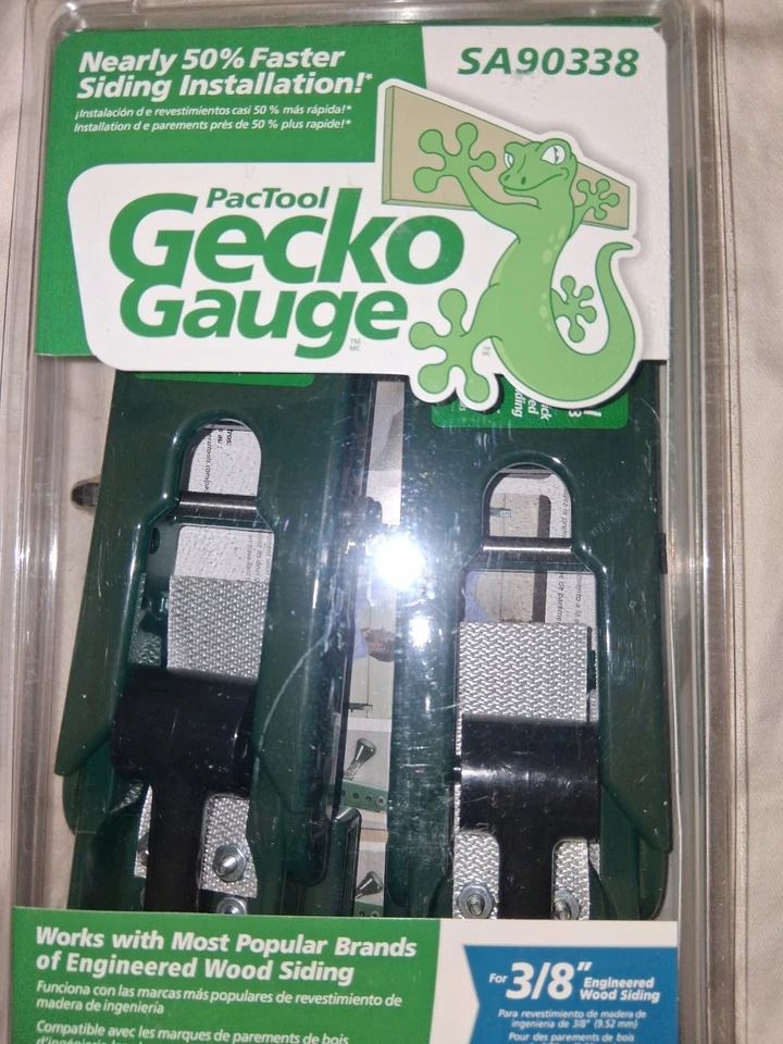 Pactool SA90338 Gecko Gauge Siding Gauges for 3/8-inch LP Siding Product 4847984 - Image 3 of 4