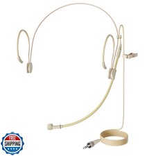 J K MIC-J 069 Earhook Headworn Microphone Unidirectional Mic Compatible with