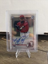 2020 Bowman Chrome - Prospect Autographs Hector Yan #CPA-HY (AU, RC)