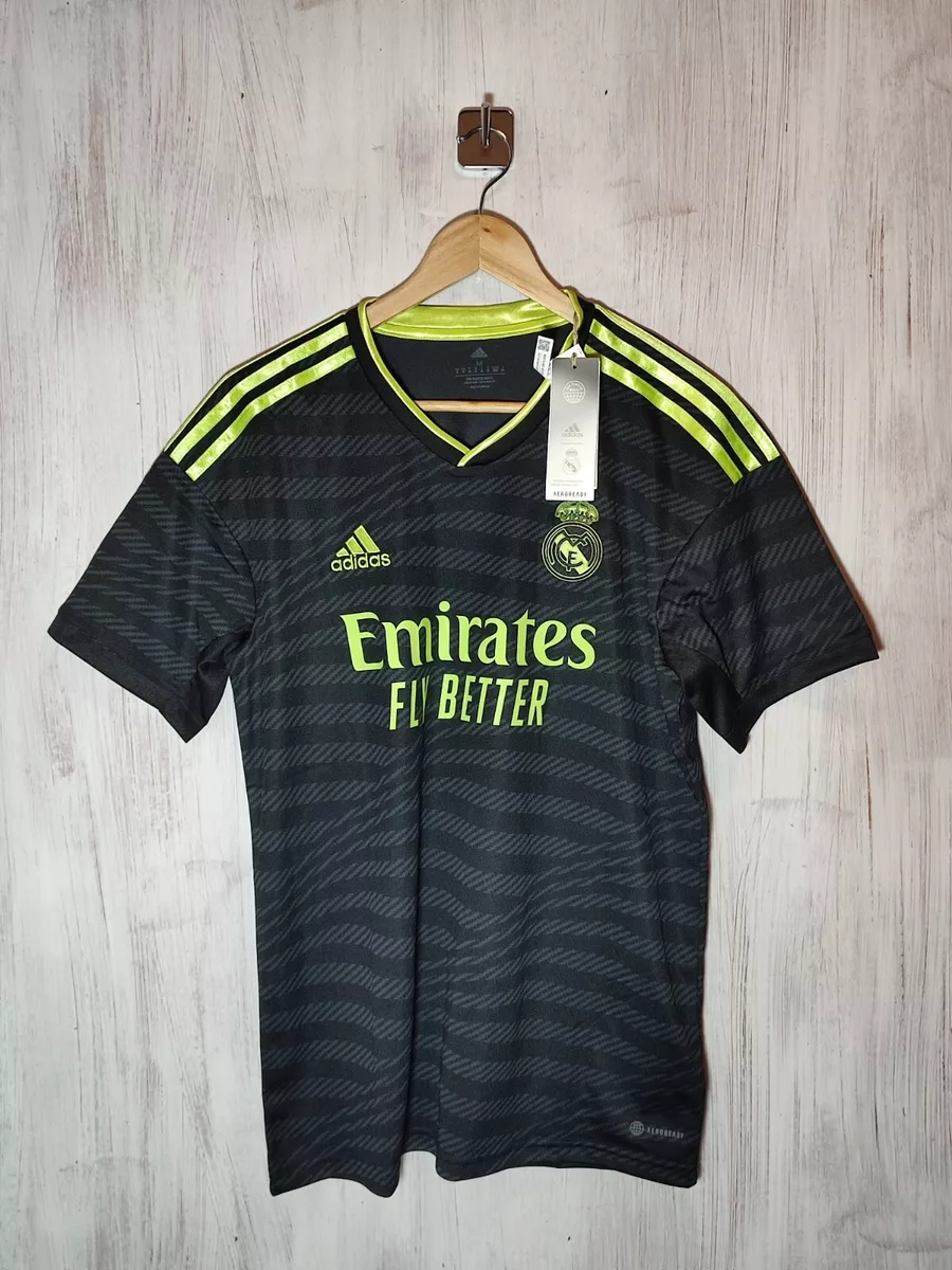 Real madrid grey and green jersey sales