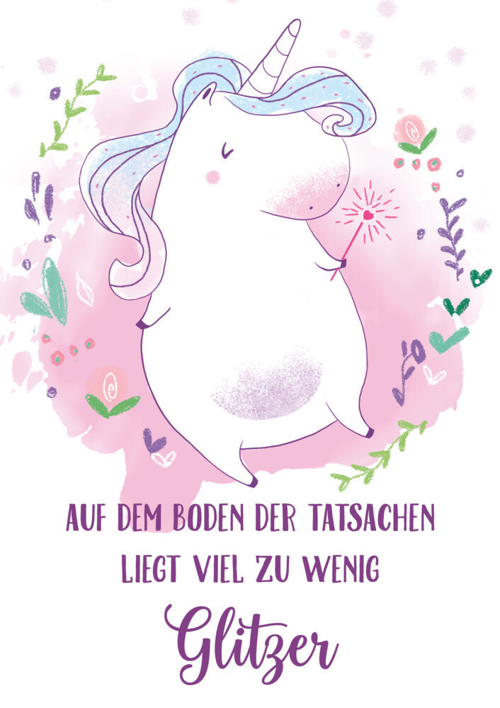 Thumbnail - Einhorntastische Postkarten | 20 Gute-laune-sprüche Mit