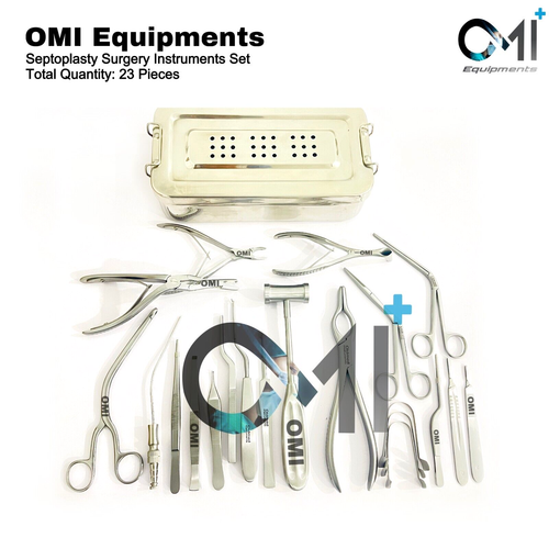 Septoplasty Surgery Instruments Set of 23 ENT Surgical Instruments Set With Box - Picture 1 of 4