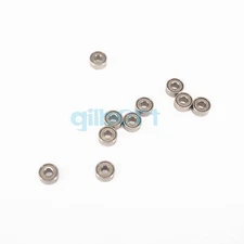 (100) 1.5 x 4 x 2mm Micro Shielded Deep Groove Ball 681xZZ Model Radial Bearing