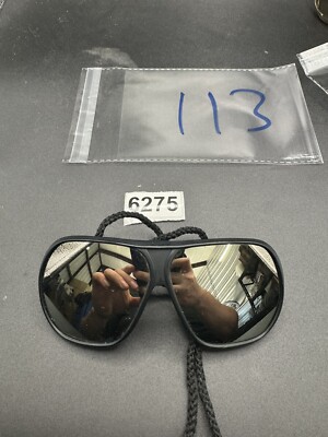 Vintage Turbo Aviator Sunglasses 70s 80s Driving Metal Frames Made In Italy 