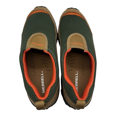 Merrell Jungle Moc Breeze SE Shoes Mens 10 M Veridian Green Brown Slip On Hiking Merrell Jungle Moc Breeze SE Shoes Men 9.5 M Veridian Green  main image 4