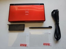 Nintendo DS Lite crimson red/black Handheld Console