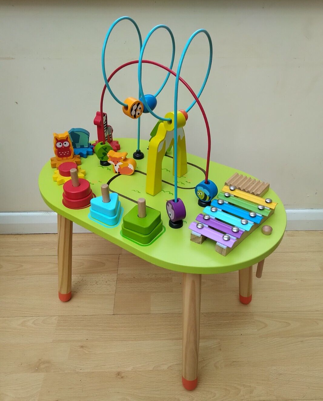 Very large wooden toy bundle Montessori educational preschool baby