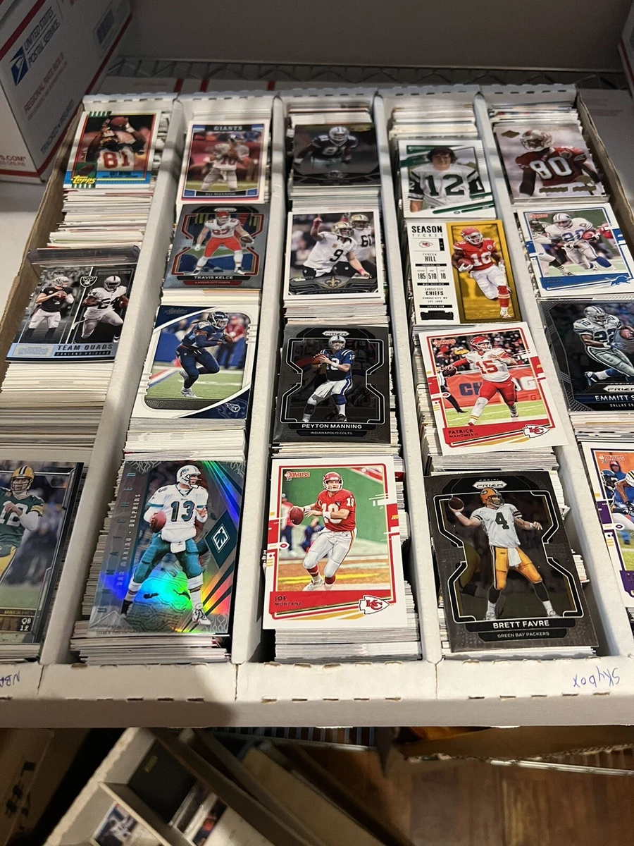 HUGE LOT FOOTBALL CARDS DADS COLLECTION LIQUIDATION FIRE SALE