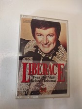 LIBERACE - TWAS THE NIGHT BEFORE CHRISTMAS CASSETTE TAPE LIKE NEW OOP