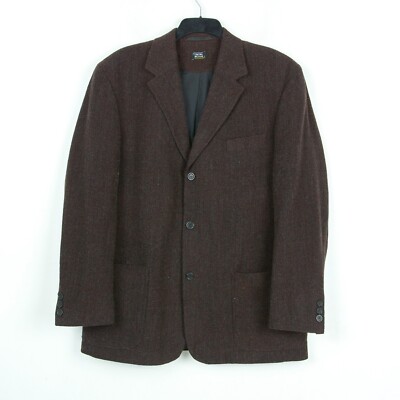 Boiled Wool Mens Black Wool Sport Coat CAMEL ACTIVE UK 44 US Men