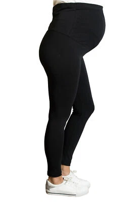 Blickdichte bequeme Umstandsleggings Umstandsmode Schwanger Leggings Mama MMC