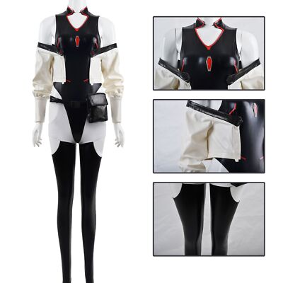 Cyberpunk Edgerunners Lucy Cosplay Costume Jumpsuit Wig Full Set
