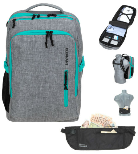 Reiserucksack Gepäck Rucksack Handgepäck IATA Elephant Fly Laptopfach Wahl+hb - Bild 37 von 72