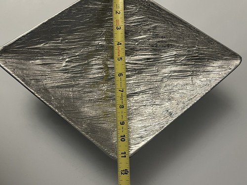 Mariposa "Grillante" Aluminum Serving Platter-Center Piece Rough Surface - Picture 14 of 16