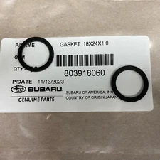 Subaru Fill Plug Gasket Gaskets 803918060 Differential Trans 2005-2024 Pack of 2