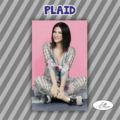 Plaid Laura Pausini musica cantante idola pile coperta biancheria letto regalo
