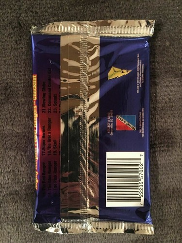 1995 Power Ranger Super Pack #2 - Single Pack - Picture 2 of 2