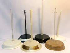 Lot/6   BARBIE Assorted 1990  s Vintage Plastic Doll Display Straddle Stands