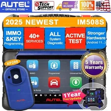 Autel MaxiIM IM508S Key Programming Tool, 40+ Services, Bidirectional Scanner