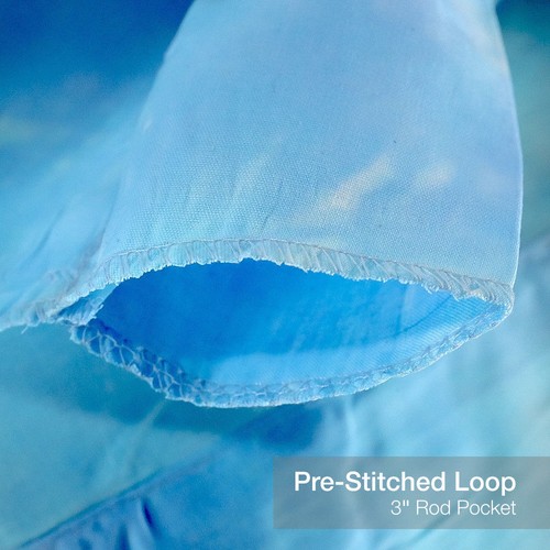 LSP Photography Studio Crushed Blue Tie Dye Abstract Backdrop Muslin 6' x 9' ft. - Picture 3 of 7