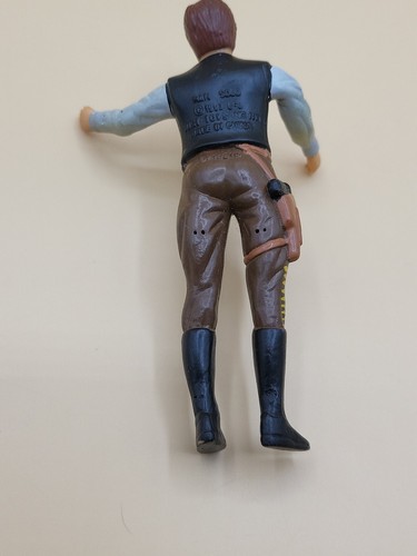 Star Wars Han Solo Rubber Figure 1993 Just Toys Bend Ems 4.75" - Picture 15 of 18