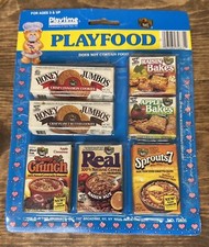 Vintage Tyco Playtime 80s Play Food NEW NIP Sealed 1988 Kitchen