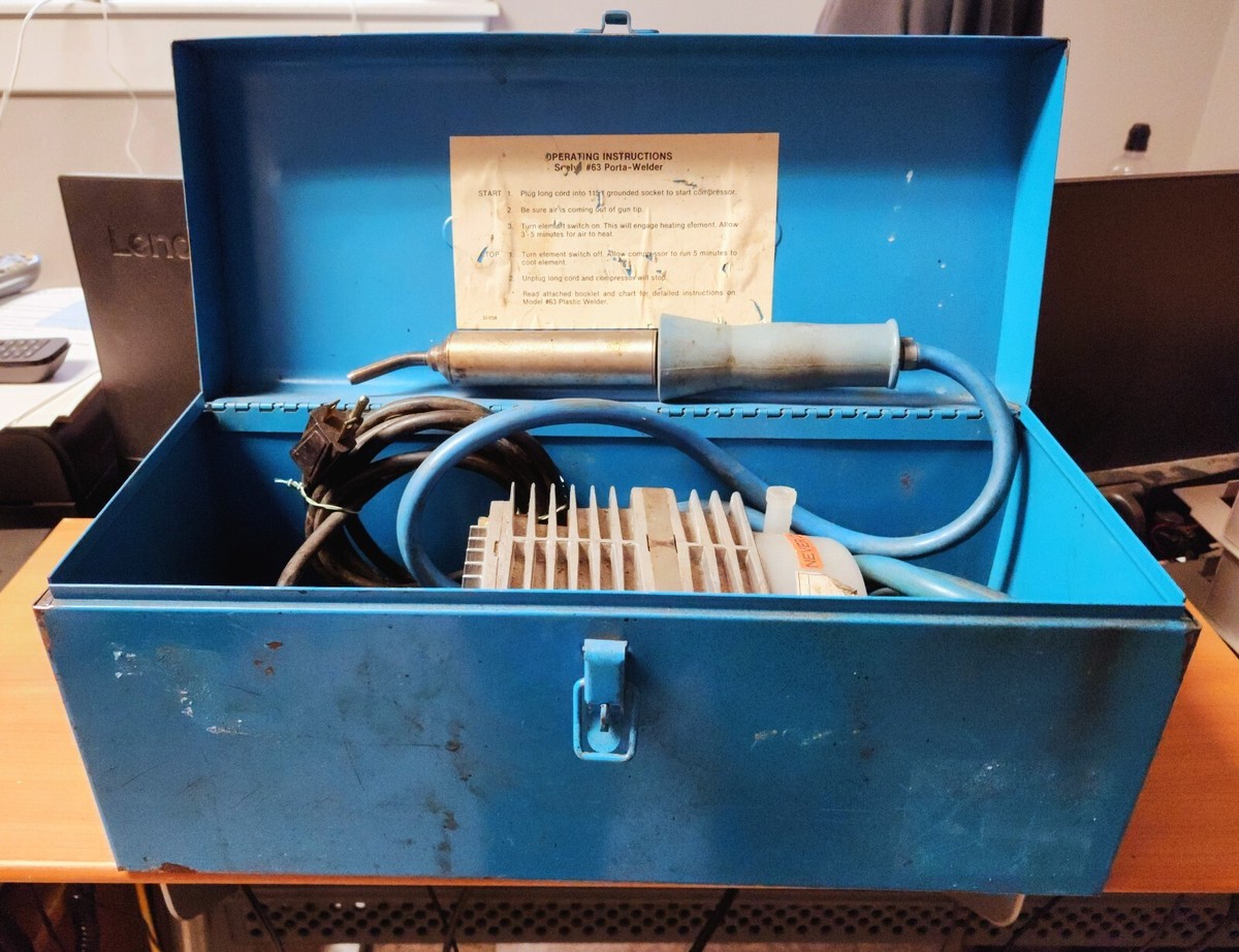 SEELYE #63 Porta-welder Plastic Welder along with starter kit | eBay