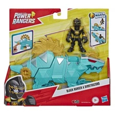 New Saban's Power Rangers Dino Thunder Black Ranger & Dimetrozord Imaginext