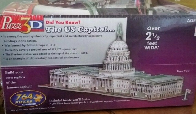puzz 3d us capitol