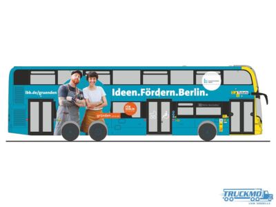 Rietze BVG IBB Förderbank Berlin Alexander Dennis Enviro 500 Bus 78016
