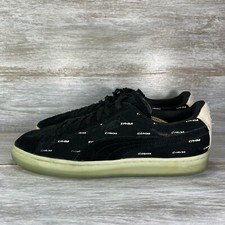 Puma Mens X Pink Dolphin Suede Black Round Sn...