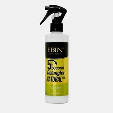 EBIN NEW YORK 5 Second Argan Oil Natural Detangler 8.5 OZ