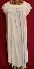 OSCAR DE LA RENTA Pale Pink Calf-Length Nightgown Size XS
