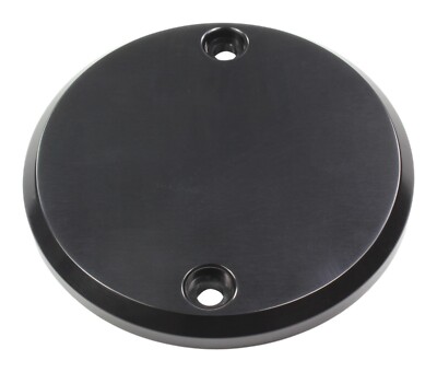 Motordeckel - rechte Seite - Smooth - Victory Octane - Alu schwarz