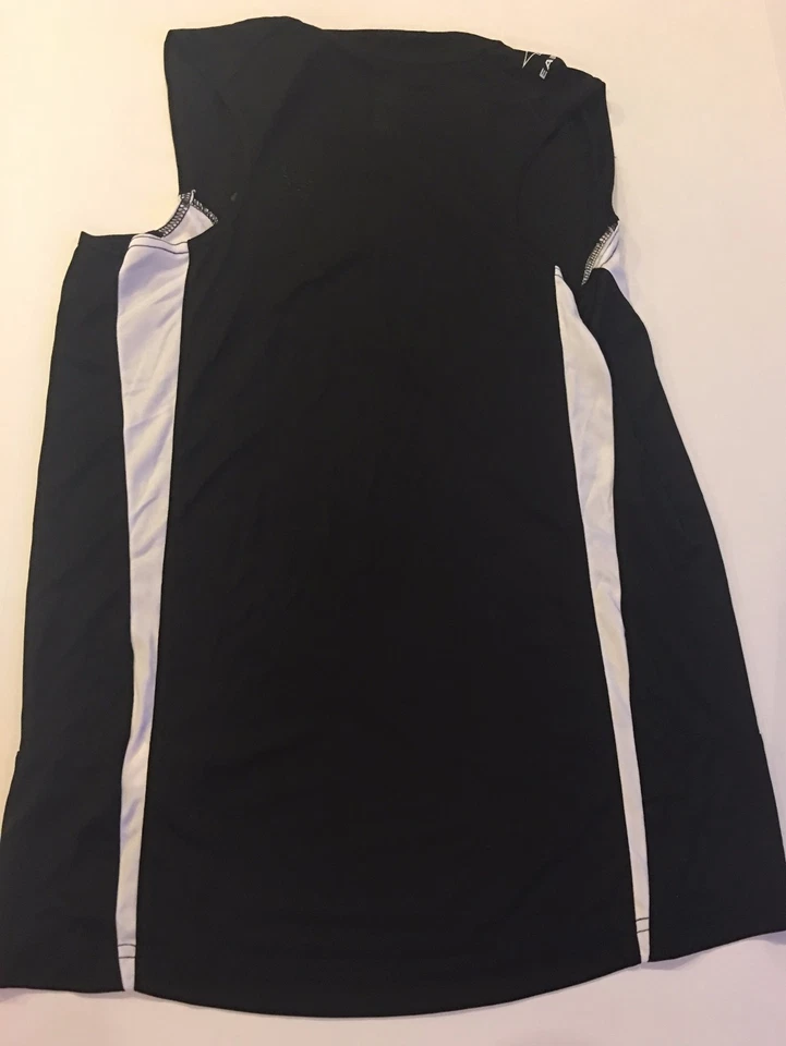 Camiseta para mujer Easton Challenge negra/blanca talla XXS NUEVO bb061 Foto 2 de 2