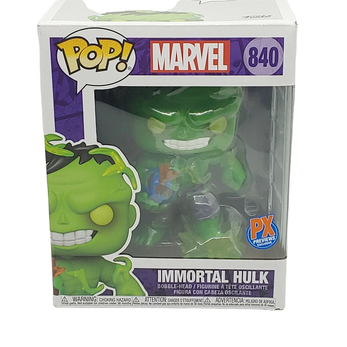 Marvel Immortal Hulk Funko Pop - Marvel Super Heroes Immortal Hulk - Super  Heroes Immortal Hulk Pop