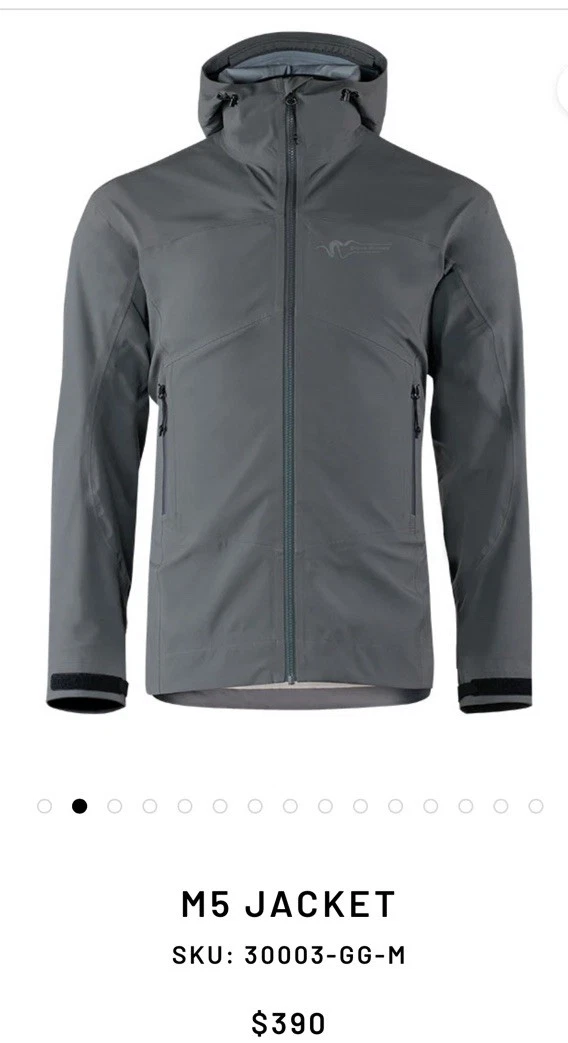 Stone Glacier M5 Medium Jacket Granite Gray