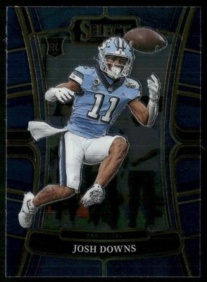 2023 Panini Select Draft Picks #16 Josh Downs Blue Retail