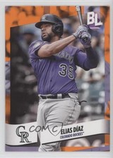 2024 Topps Big League Electric Orange Foil Elias Diaz Elias Díaz #78 0zt7