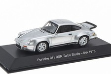 1:43 SPARK 1973 PORSCHE 911 RSR Turbo Study IAA 1973 Silver Lim. MUSEUM EDITION