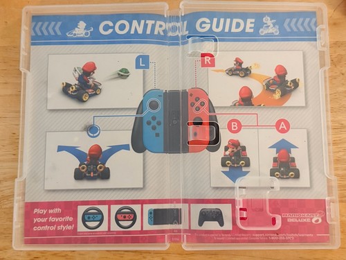 ¡SOLO estuche de repuesto vacío! Mario Kart 8 Deluxe - Nintendo Switch - Imagen 2 de 3