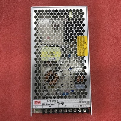 New 1PC For MEAN WELL LRS-200-5 5V 40A Switching Power Supply Free Shipping