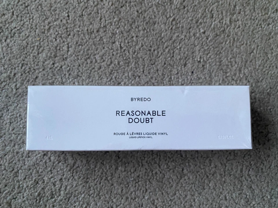 Byredo Liquid Lipstick Vinyl Lipsticks Lipglass Lip Gloss # Reasonable Doubt 189 - image 1 of 4