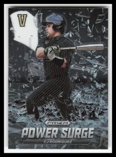 2021 Panini Prizm Draft Picks Power Surge #20 CJ Rodriguez